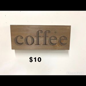 Coffee sign